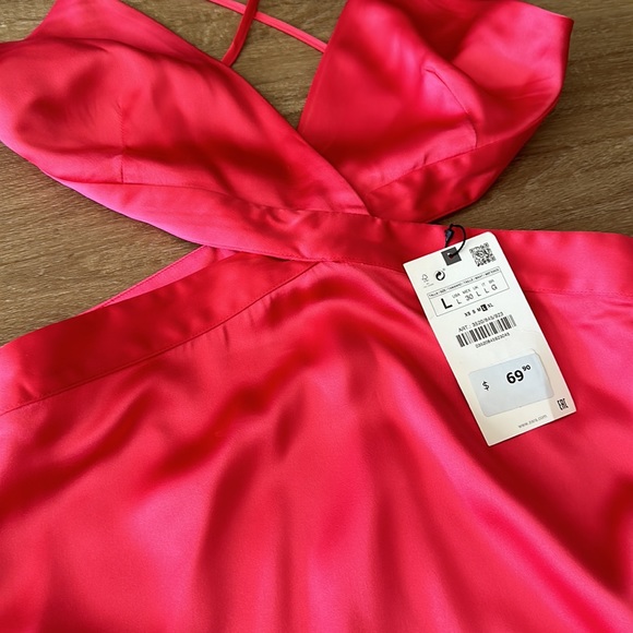 Zara Silk Dress - Picture 4 of 6